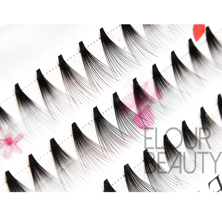 Factory supply gorgeous 4D individual false eyelashes ES46